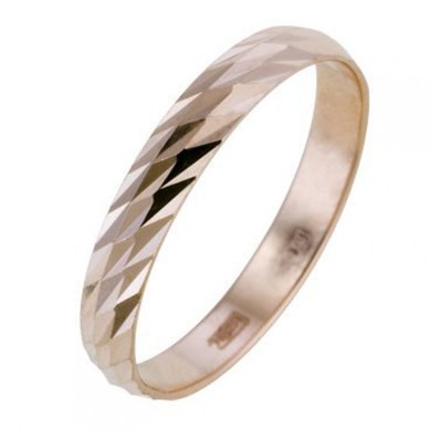 Обручальное кольцо М10107 - Ювелирный бренд Московский ювелирный завод