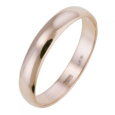 Обручальное кольцо М10108 - Ювелирный бренд Московский ювелирный завод