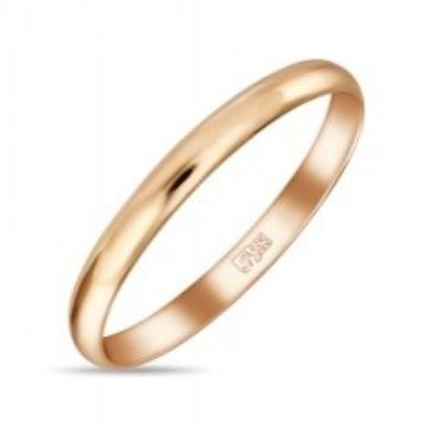 Обручальное кольцо R01-R-040-200-М13307 - Ювелирный бренд Московский ювелирный завод