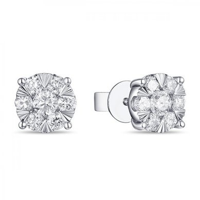 Серьги E2011-1851354BD-М7627 - Ювелирный бренд Московский ювелирный завод