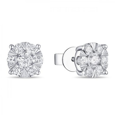 Серьги E2011-1851355BD-М7628 - Ювелирный бренд Московский ювелирный завод