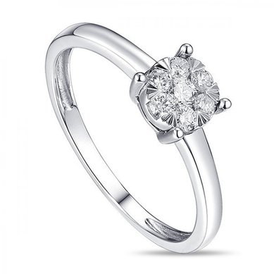 Помолвочное кольцо R2011-1851360AD-М7651 - Ювелирный бренд Московский ювелирный завод