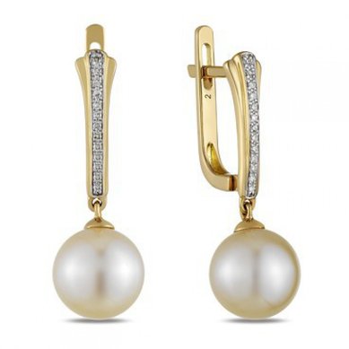 Серьги E108-1982344CP-R17-М7675 - Ювелирный бренд Московский ювелирный завод