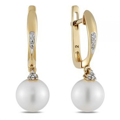 Серьги E108-1982346CP-R17-М7676 - Ювелирный бренд Московский ювелирный завод