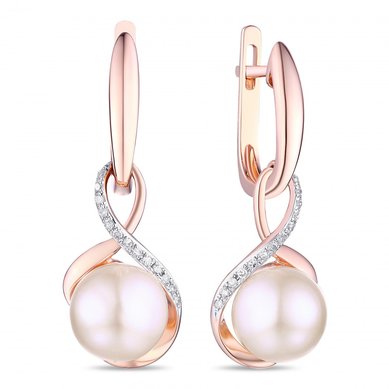 Серьги E108-1982650CP-R17-М7683 - Ювелирный бренд Московский ювелирный завод