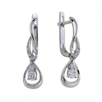 Серьги E108-1982131CD-М7697 - Ювелирный бренд Московский ювелирный завод