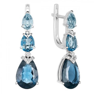 Серьги E108-1982153CAX-R17-М7698 - Ювелирный бренд Московский ювелирный завод