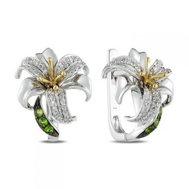 Серьги E108-1982181CXK-R17-М7699 - Ювелирный бренд Московский ювелирный завод