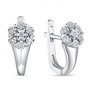 Серьги E108-1982778CD-R17-М7700 - Ювелирный бренд Московский ювелирный завод