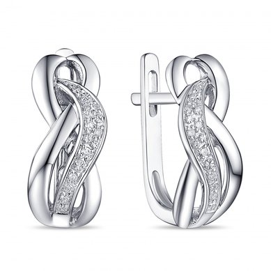 Серьги E108-1982780CD-R17-М7701 - Ювелирный бренд Московский ювелирный завод