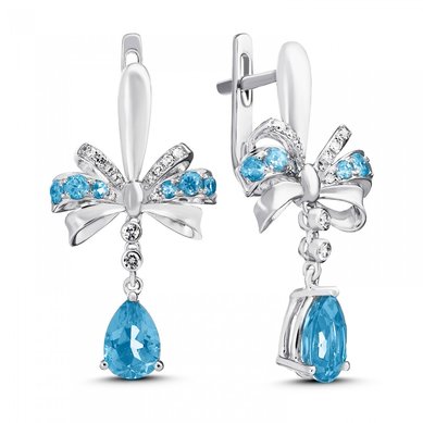 Серьги E2605-1982563CBX-R17-М7710 - Ювелирный бренд Московский ювелирный завод