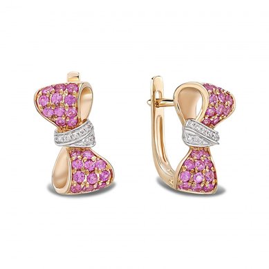 Серьги E2606-E50385-PKSA-М7712 - Ювелирный бренд Московский ювелирный завод