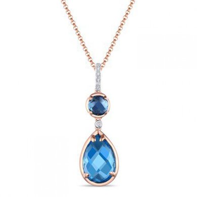 Кулон P2607-1982879DBX-R17-М7727 - Ювелирный бренд Московский ювелирный завод