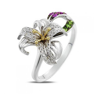 Украшение для невесты R108-1982181AWSX-R17_368-М7731 - Ювелирный бренд Московский ювелирный завод...