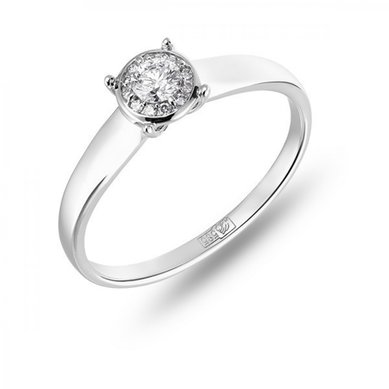 Украшение для невесты R756-FS12096-М7739 - Ювелирный бренд Московский ювелирный завод