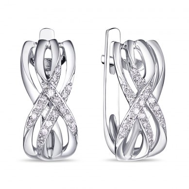 Серьги E108-1982665CD-R17-М7745 - Ювелирный бренд Московский ювелирный завод